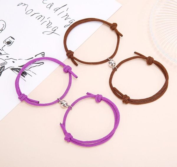 magnetic couples bracelets set mutual attraction relationship matching friendship rope bracelet set gift for women men boyfriend 6959419, Golden;silver
magnetic couples bracelets set mutual attraction relationship matching friendship rope bracelet set gift for women men boyfriend 6959419, Golden;silver