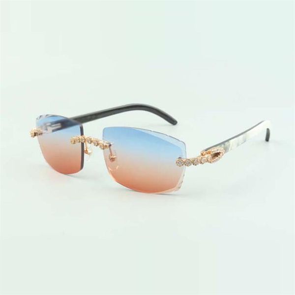 2022 exquisite bouquet diamond buffs sunglasses 3524015 with natural mixed buffalo horn glasses and cut lens 3 0 thickness size 1271v, White;black
2022 exquisite bouquet diamond buffs sunglasses 3524015 with natural mixed buffalo horn glasses and cut lens 3 0 thickness size 1271v, White;black