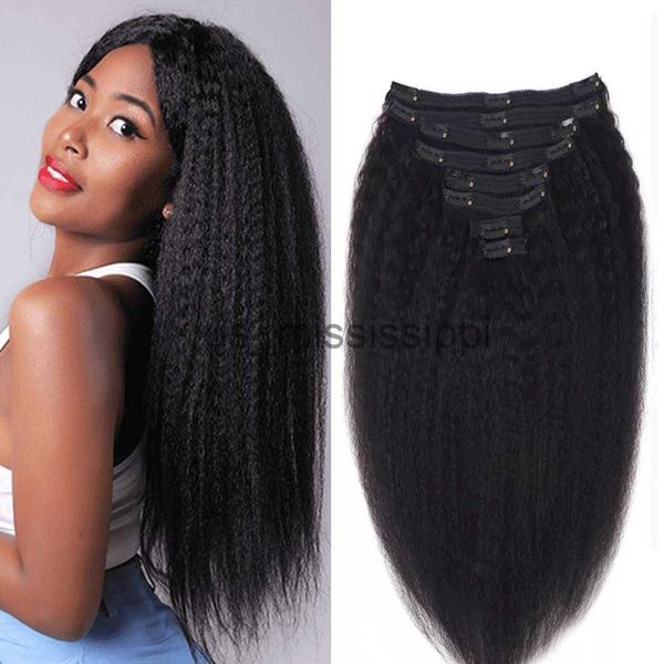 synthetic wigs clip in kinky straight human hair clips in full head brazilian clip on curly #1b hair for women x0823, Black
synthetic wigs clip in kinky straight human hair clips in full head brazilian clip on curly #1b hair for women x0823, Black