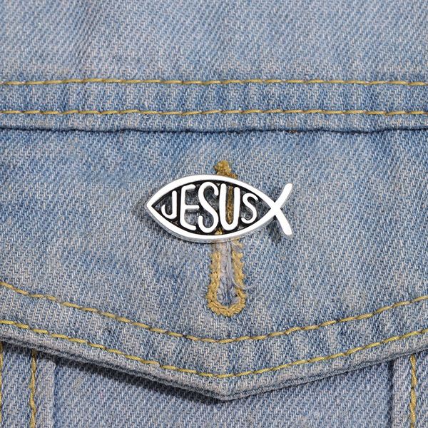 jesus fish brooch cute anime movies games hard enamel pins collect cartoon brooch backpack hat bag collar lapel badges, Blue
jesus fish brooch cute anime movies games hard enamel pins collect cartoon brooch backpack hat bag collar lapel badges, Blue