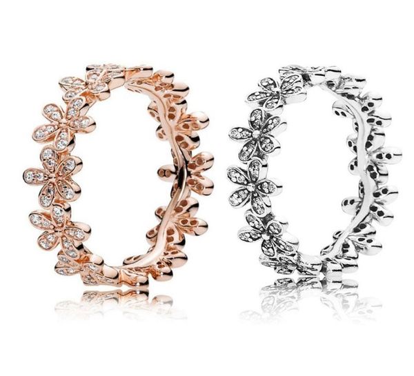 authentic 925 sterling silver ring designer jewelry for p luxury rose gold daisy flower ring women girls gift with original box set5460542, Slivery;golden
authentic 925 sterling silver ring designer jewelry for p luxury rose gold daisy flower ring women girls gift with original box set5460542, Slivery;golden