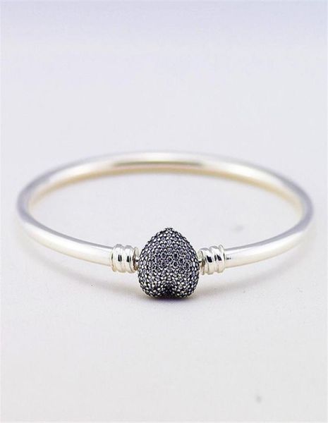 bangles jewelry 925 sterling silver bangle with heartshaped clasp and clear cz bracelets bangles for women fashion fine jewelry w7671081, White
bangles jewelry 925 sterling silver bangle with heartshaped clasp and clear cz bracelets bangles for women fashion fine jewelry w7671081, White