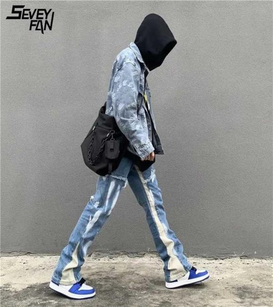 men vintage blue flared jeans color block patchwork hi street caro jean pants hip hop streetwear oversize baggy denim trousers 2208803051
men vintage blue flared jeans color block patchwork hi street caro jean pants hip hop streetwear oversize baggy denim trousers 2208803051