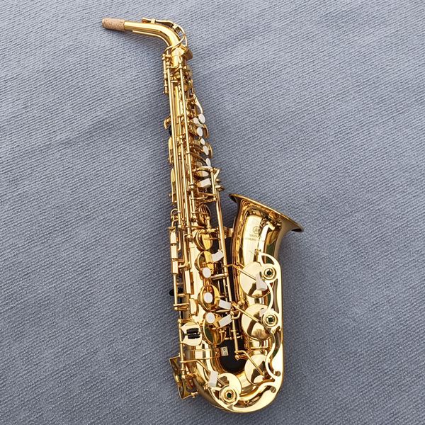 japan 275 eb alto saxophone new arrival brass gold lacquer music instrument e-flat sax with case accessories
japan 275 eb alto saxophone new arrival brass gold lacquer music instrument e-flat sax with case accessories