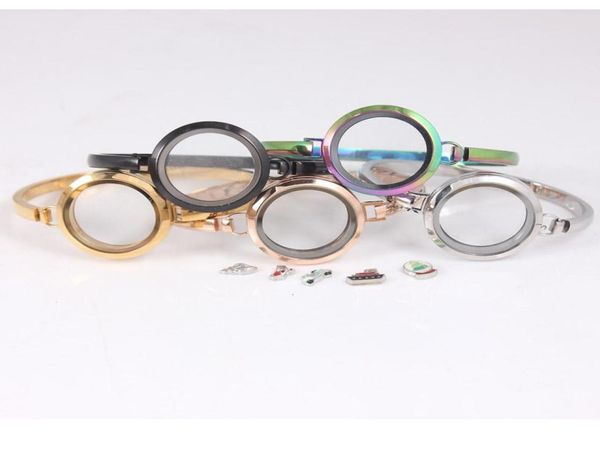 bangle 5pcs 316l stainless steel screw 30mm mixed color floating locket 78 inch bracelet women jewelry7791440, Black
bangle 5pcs 316l stainless steel screw 30mm mixed color floating locket 78 inch bracelet women jewelry7791440, Black