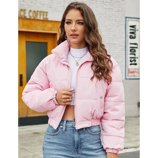women's jackets 2023 fashion short loose jacket warm coat pocket 230822, Black;brown
women's jackets 2023 fashion short loose jacket warm coat pocket 230822, Black;brown
