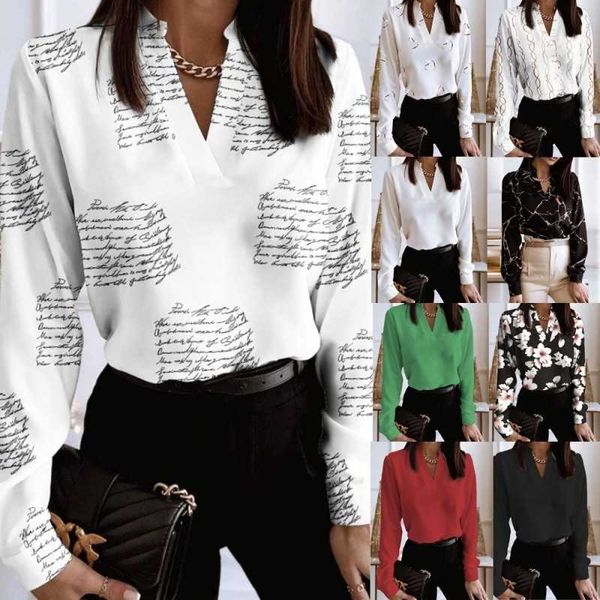 designer casual women shirts blouses fashion v-neck long sleeve printed shirt plus size clothing 3xl, White
designer casual women shirts blouses fashion v-neck long sleeve printed shirt plus size clothing 3xl, White