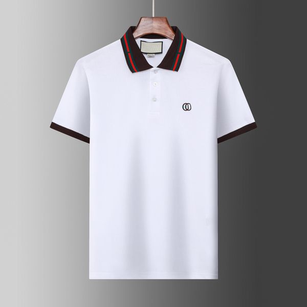 2023gesigner fashion business clothing polo logo embroidered collar details short sleeve polo shirt men's multi-color multi-colors tee, White;black
2023gesigner fashion business clothing polo logo embroidered collar details short sleeve polo shirt men's multi-color multi-colors tee, White;black