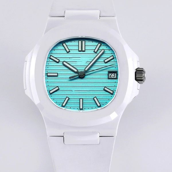 2023 new ceramic bezel men's luxury watch rubber strap light blue dial super luminous classic elegance, Slivery;brown
2023 new ceramic bezel men's luxury watch rubber strap light blue dial super luminous classic elegance, Slivery;brown