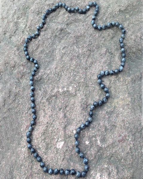 st0269 fancy boho jewelry long necklace 40039039 knotted man women necklaces 8mm black labradorite facted stone necklace jew6861796, Silver
st0269 fancy boho jewelry long necklace 40039039 knotted man women necklaces 8mm black labradorite facted stone necklace jew6861796, Silver