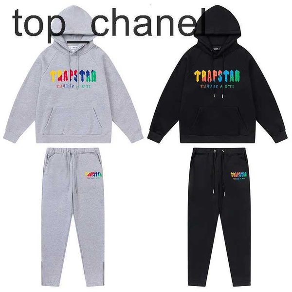 hoodie trapstar full tracksuit rainbow towel embroidery decoding hooded sportswear men and women pullover trapstar fleece sports suit, Gray
hoodie trapstar full tracksuit rainbow towel embroidery decoding hooded sportswear men and women pullover trapstar fleece sports suit, Gray