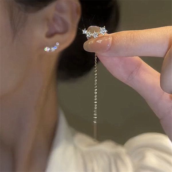 stud trendy long wire tassel thread chain climb star heart beads pendants drop earrings womens straight hanging earings jewelry 230823, Golden;silver
stud trendy long wire tassel thread chain climb star heart beads pendants drop earrings womens straight hanging earings jewelry 230823, Golden;silver