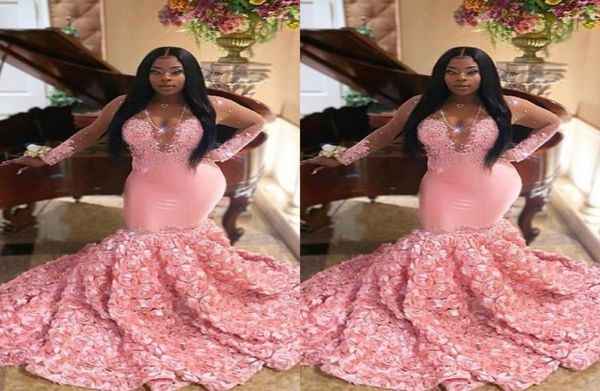 gorgeous illusion long sleeve v neck mermaid prom party dresses pink satin applique evening gowns with hand made flowers2533955, Black
gorgeous illusion long sleeve v neck mermaid prom party dresses pink satin applique evening gowns with hand made flowers2533955, Black