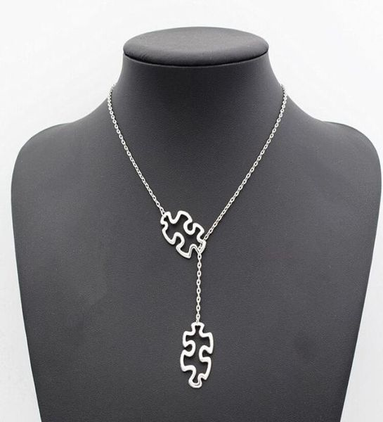 fashion tibetan silver autism jewelry awareness jigsaw double puzzle piece pendant adjustable necklace gifts5715827
fashion tibetan silver autism jewelry awareness jigsaw double puzzle piece pendant adjustable necklace gifts5715827