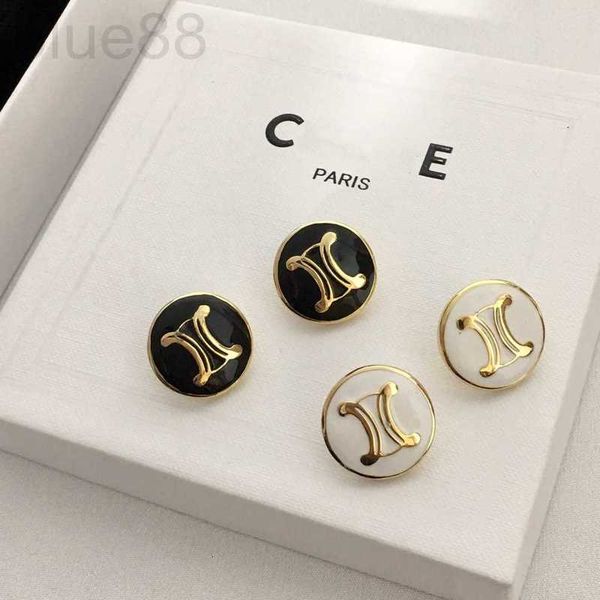 charm designer new round black and white enamel triumphal arch earrings french literature cold pig nose e18h, Golden
charm designer new round black and white enamel triumphal arch earrings french literature cold pig nose e18h, Golden