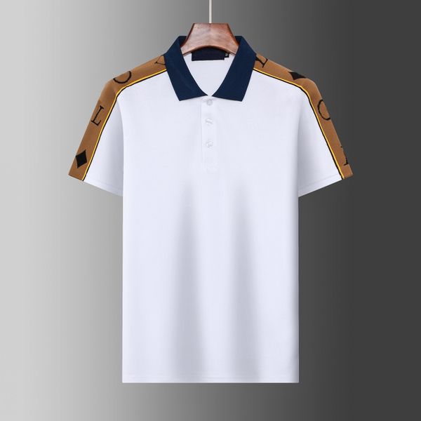 men's fashion polo shirt luxury italian men's t-shirts short sleeve fashion casual men's summer t-shirt various colors availa, White;black
men's fashion polo shirt luxury italian men's t-shirts short sleeve fashion casual men's summer t-shirt various colors availa, White;black