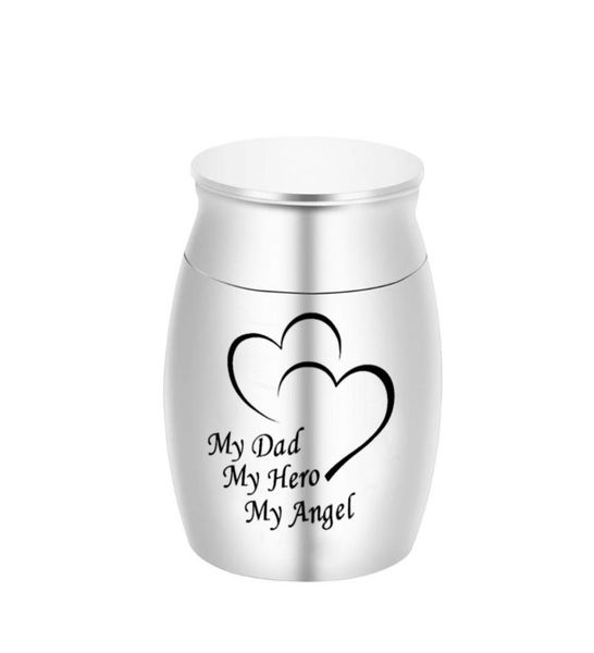 small keepsake pendant urns for human ashes mini cremation urn memorial ash holdermy dad my hero my angel 30x40mm6210296, Silver
small keepsake pendant urns for human ashes mini cremation urn memorial ash holdermy dad my hero my angel 30x40mm6210296, Silver