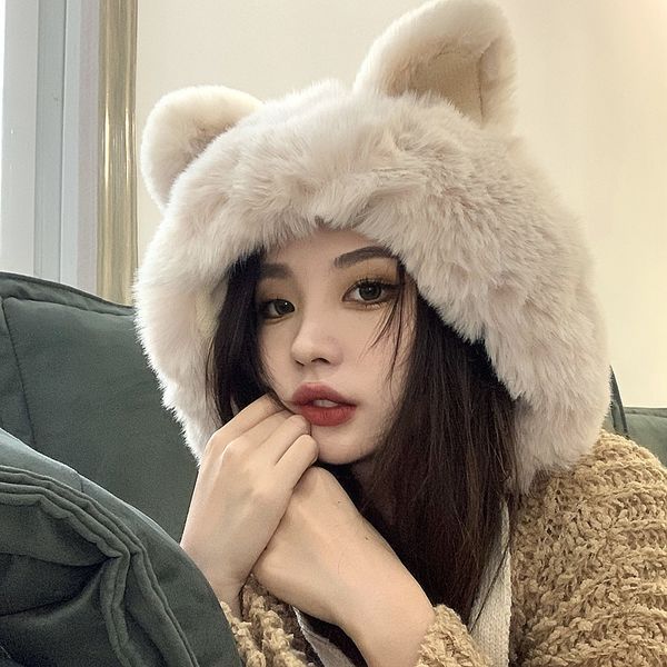 beanie/skull caps women winter hat fashion cat ears fuzzy lining wool warm lady beanie with earflap withstand cold peru catcher cap fluffy h, Blue;gray
beanie/skull caps women winter hat fashion cat ears fuzzy lining wool warm lady beanie with earflap withstand cold peru catcher cap fluffy h, Blue;gray