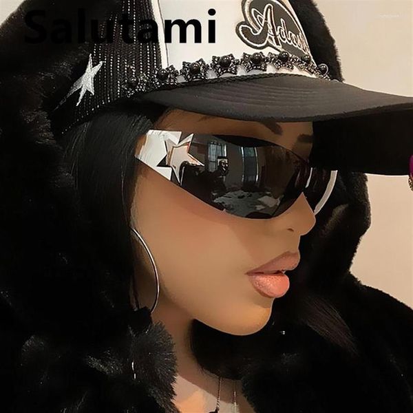 sunglasses ins y2k star for women fashion brand one piece sun glasses men uv400 punk hip hop shades rimless shield eyewear230z, White;black
sunglasses ins y2k star for women fashion brand one piece sun glasses men uv400 punk hip hop shades rimless shield eyewear230z, White;black