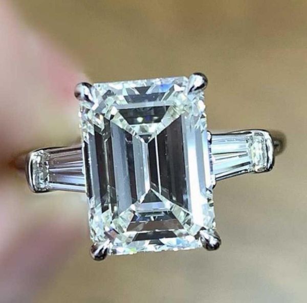 cluster rings original 6ct emerald cut simulated diamond ring luxury 925 sterling silver wedding engagement finger for women jewel2418575, Golden;silver
cluster rings original 6ct emerald cut simulated diamond ring luxury 925 sterling silver wedding engagement finger for women jewel2418575, Golden;silver