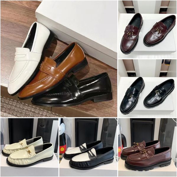 luco triomphe loafer designer women platform polished bullskin leather margaret loafer fashion flat bottom high-quality outdoors shoes size, Black
luco triomphe loafer designer women platform polished bullskin leather margaret loafer fashion flat bottom high-quality outdoors shoes size, Black