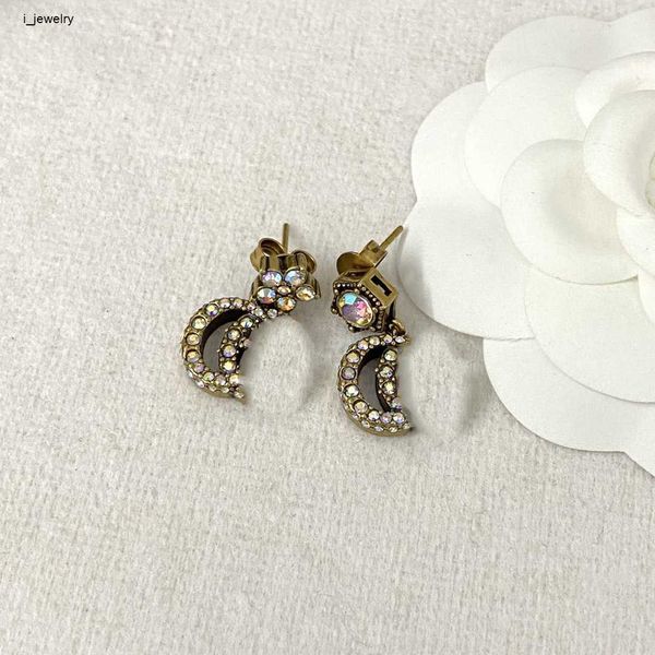 designer earrings for women charm jewelry colored diamond letter pendant earrings including box gift choice, Golden
designer earrings for women charm jewelry colored diamond letter pendant earrings including box gift choice, Golden