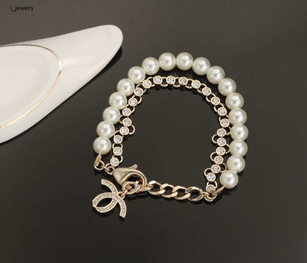 women pearl beaded bracelets fashion brand couple jewelry double layered design gemstone bracelet including box preferred gift, Black
women pearl beaded bracelets fashion brand couple jewelry double layered design gemstone bracelet including box preferred gift, Black