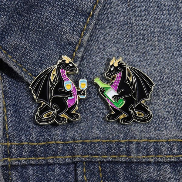 dinosaur wine brooch cute anime movies games hard enamel pins collect cartoon brooch backpack hat bag collar lapel badges, Blue
dinosaur wine brooch cute anime movies games hard enamel pins collect cartoon brooch backpack hat bag collar lapel badges, Blue
