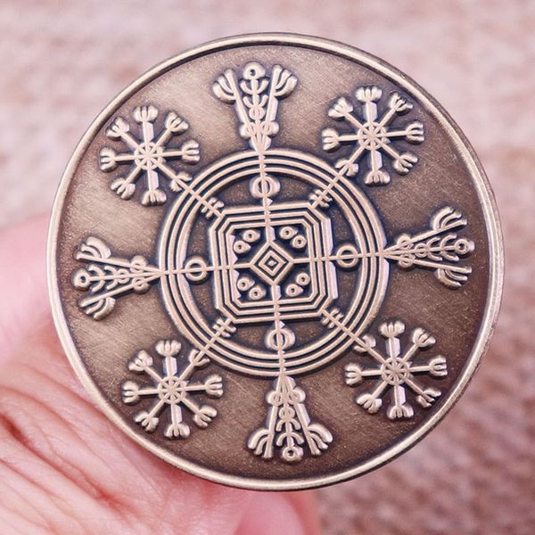 viking round brooch cute anime movies games hard enamel pins collect cartoon brooch backpack hat bag collar lapel badges, Blue
viking round brooch cute anime movies games hard enamel pins collect cartoon brooch backpack hat bag collar lapel badges, Blue