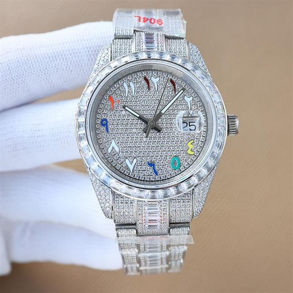 diamond mens watches automatic mechanical watch stainless steel strap 41mm watch designer sapphire waterproof264c, Slivery;brown
diamond mens watches automatic mechanical watch stainless steel strap 41mm watch designer sapphire waterproof264c, Slivery;brown