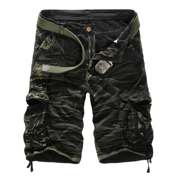 men camouflage cargo shorts brand male army loose cargo pants men casual work short pants plus size no belt245a, Black
men camouflage cargo shorts brand male army loose cargo pants men casual work short pants plus size no belt245a, Black