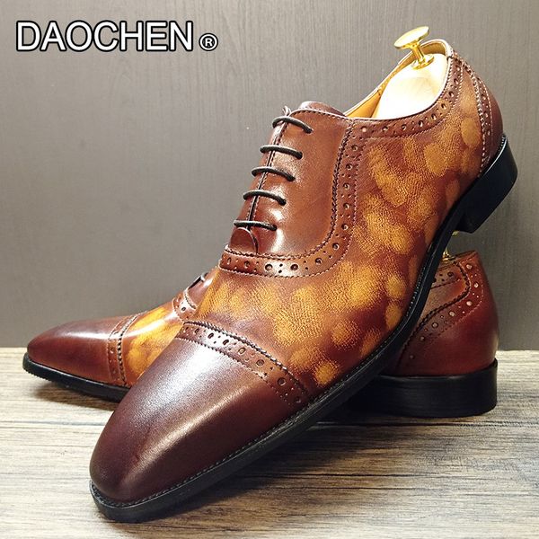 dress shoes luxury men leather shoes brown black pointed toe brogue casual dress shoes lace up wedding office oxford shoes for men 230822
dress shoes luxury men leather shoes brown black pointed toe brogue casual dress shoes lace up wedding office oxford shoes for men 230822