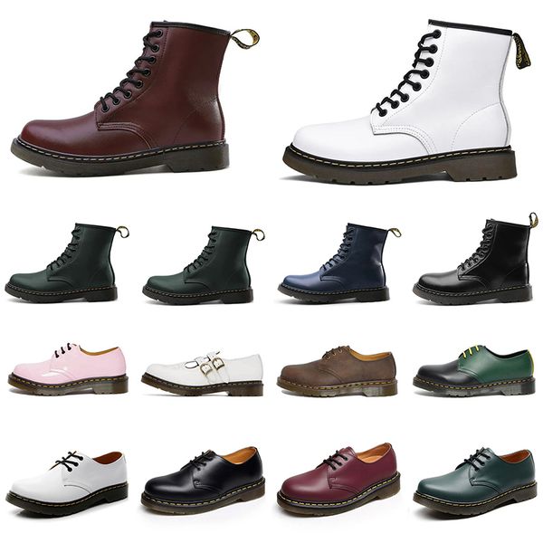 serene brand women men's boots doc martens casual leather black mens shoes male fashion waterproof work shoe boots 36-45
serene brand women men's boots doc martens casual leather black mens shoes male fashion waterproof work shoe boots 36-45