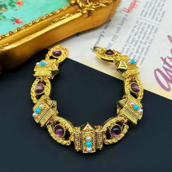 charm bracelets light luxury with all high grade retro bracelet 230822, Golden;silver
charm bracelets light luxury with all high grade retro bracelet 230822, Golden;silver