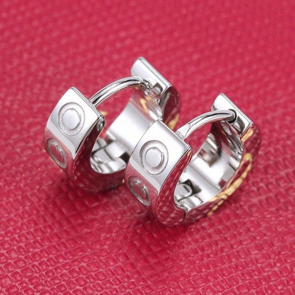 titanium steel stud earring for woman exquisite simple fashion c diamond ring lady earrings jewelry gift, Golden;silver
titanium steel stud earring for woman exquisite simple fashion c diamond ring lady earrings jewelry gift, Golden;silver