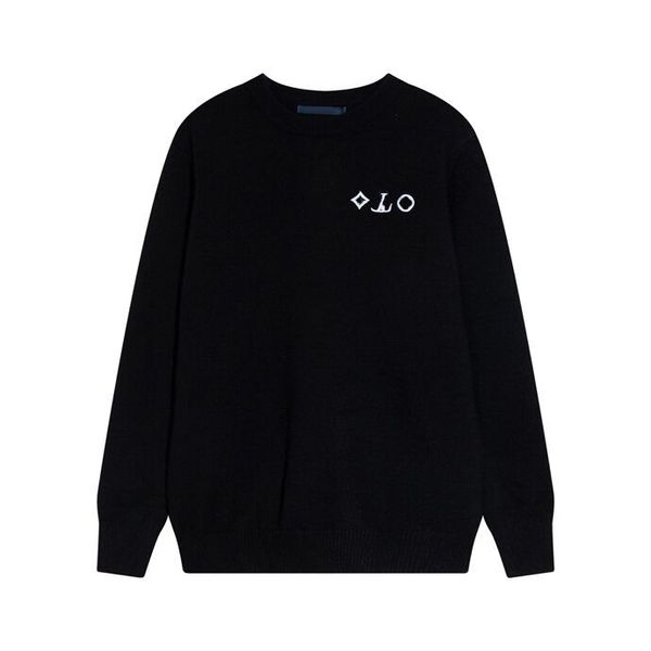 2023 autumn and winter pullover long-sleeved fashion sweater for men and women the same classic black and white sweater 1h33, Black;brown
2023 autumn and winter pullover long-sleeved fashion sweater for men and women the same classic black and white sweater 1h33, Black;brown