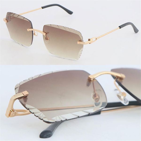 latest fashion metal rimless cf6g52cf sunglasses man womens designer diamond cut sun glasses protection outdoor design gold sungla264d, White;black
latest fashion metal rimless cf6g52cf sunglasses man womens designer diamond cut sun glasses protection outdoor design gold sungla264d, White;black
