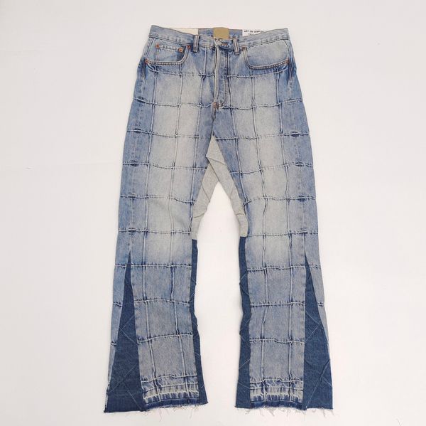 men's pants gd pattern blue jeans men ladies casual loose jeans street style trousers 230824, Black
men's pants gd pattern blue jeans men ladies casual loose jeans street style trousers 230824, Black