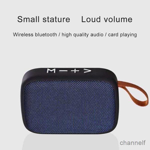 Image of Portable Speakers Fabric Bluetooth Speaker Mini Hands-Free Sound Quality Wireless Speaker Without Delay Music Audio Sport Sound USB R230824