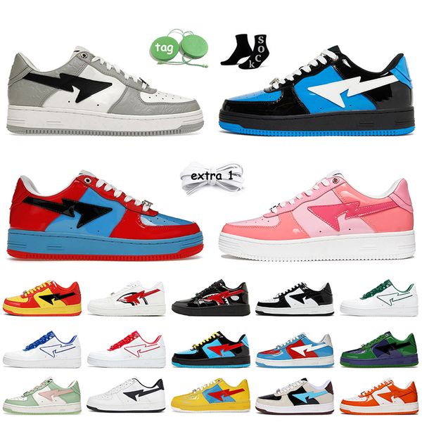 2024 fashion designer women mens casual shoes grey black patent leather cloud white color camo combo pink platform sneakers abc camos outdoo
2024 fashion designer women mens casual shoes grey black patent leather cloud white color camo combo pink platform sneakers abc camos outdoo