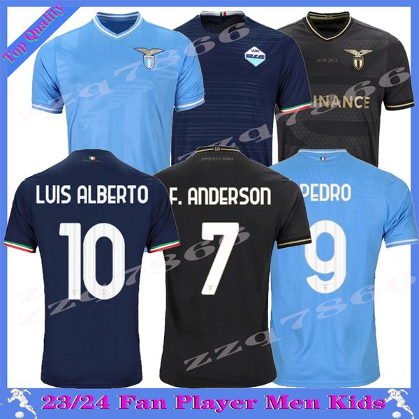 2023 lazio immobile soccer jerseys maglie 23 24 immobile luis bastos sergej badelj lucas j.correa zaccagni marusic men kids kit football shi, Black;yellow
2023 lazio immobile soccer jerseys maglie 23 24 immobile luis bastos sergej badelj lucas j.correa zaccagni marusic men kids kit football shi, Black;yellow