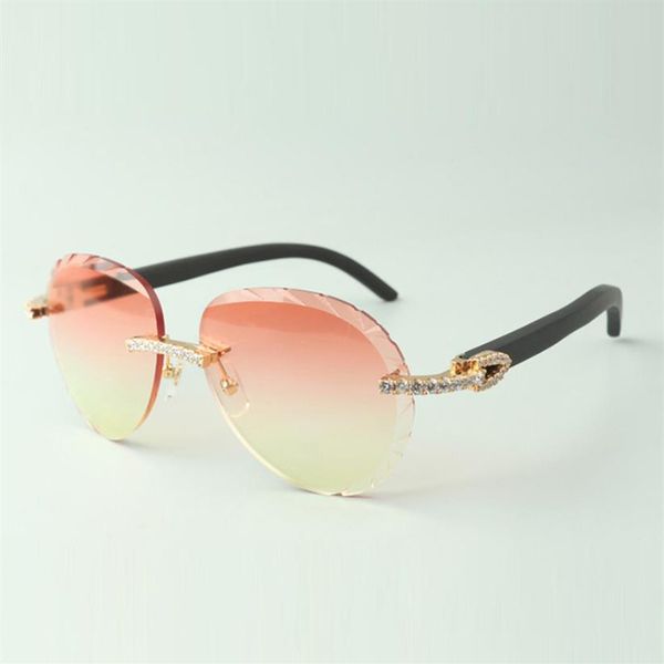 2022 cut lens endless diamond sunglasses 3524027 with natural black wooden temples glasses size 18-135 mm2886, White;black
2022 cut lens endless diamond sunglasses 3524027 with natural black wooden temples glasses size 18-135 mm2886, White;black