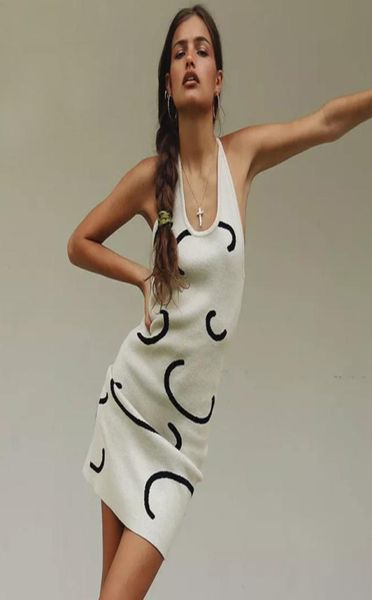 halter neck backless knitted dress for women 2021 summer sleeveless printed sundress ladies white beach holiday vestidoshigh quali8274138, Black;gray
halter neck backless knitted dress for women 2021 summer sleeveless printed sundress ladies white beach holiday vestidoshigh quali8274138, Black;gray