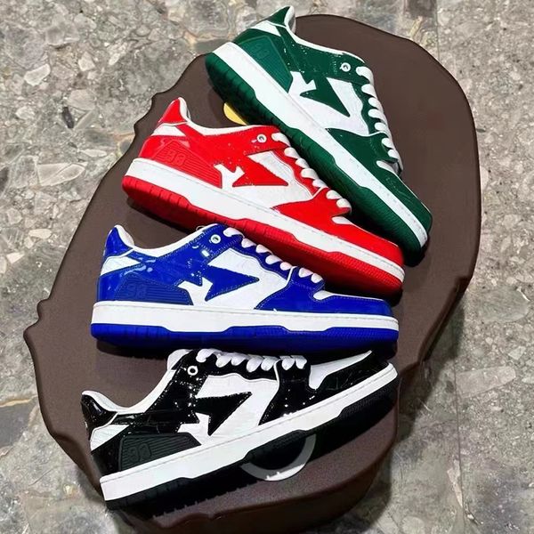 designer shoes women sk8 casual shoes for mens sta low sneaker court nigo a bathing apes platform shoe mens shark black patent grey leather
designer shoes women sk8 casual shoes for mens sta low sneaker court nigo a bathing apes platform shoe mens shark black patent grey leather