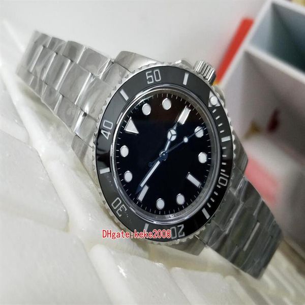 men excellent wristwatches bp 2813 movement 40mm 114060 no date ceramic bezel stainless steel automatic mechanical men2912, Slivery;brown
men excellent wristwatches bp 2813 movement 40mm 114060 no date ceramic bezel stainless steel automatic mechanical men2912, Slivery;brown