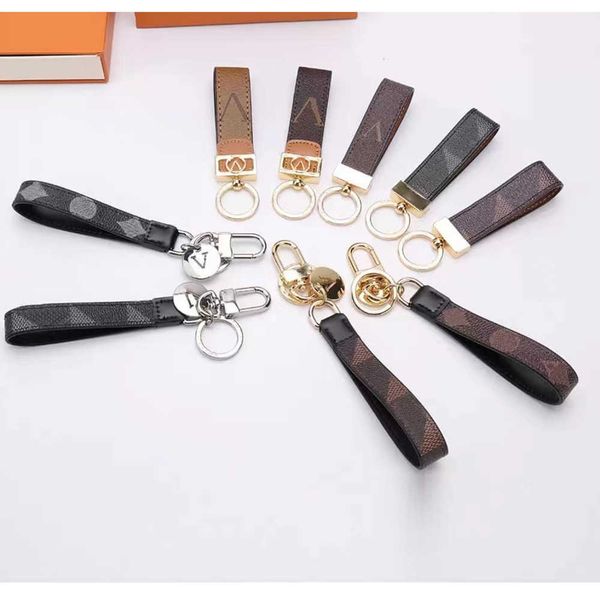 fashion key buckle car keychain handmade leather men women bag pendant accessories, Silver
fashion key buckle car keychain handmade leather men women bag pendant accessories, Silver