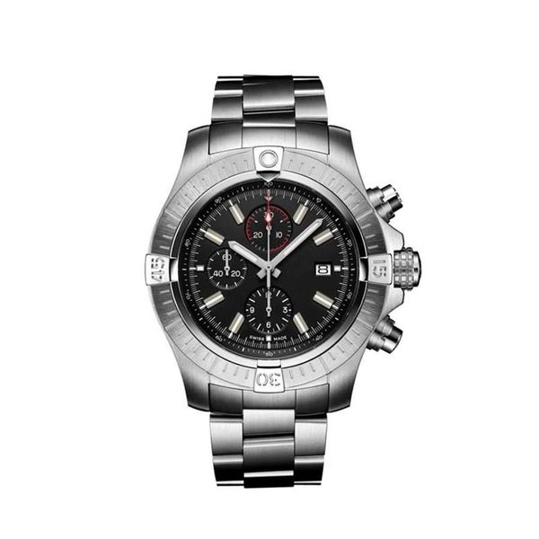 new super avenger ii 1884 mens watches quartz chronograph stainless steel bracelet sapphire glass black blue leather sport209k, Slivery;brown
new super avenger ii 1884 mens watches quartz chronograph stainless steel bracelet sapphire glass black blue leather sport209k, Slivery;brown
