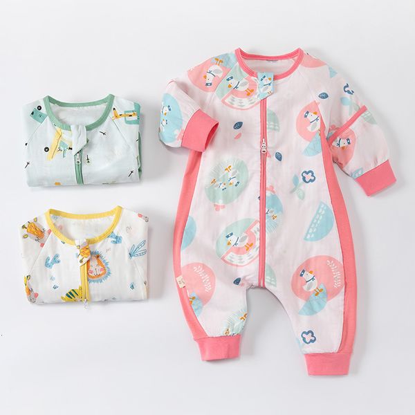 sleeping bags springsummer children's bag baby splitleg cotton gauze antibacterial pajamas with removable sleeves 230824
sleeping bags springsummer children's bag baby splitleg cotton gauze antibacterial pajamas with removable sleeves 230824