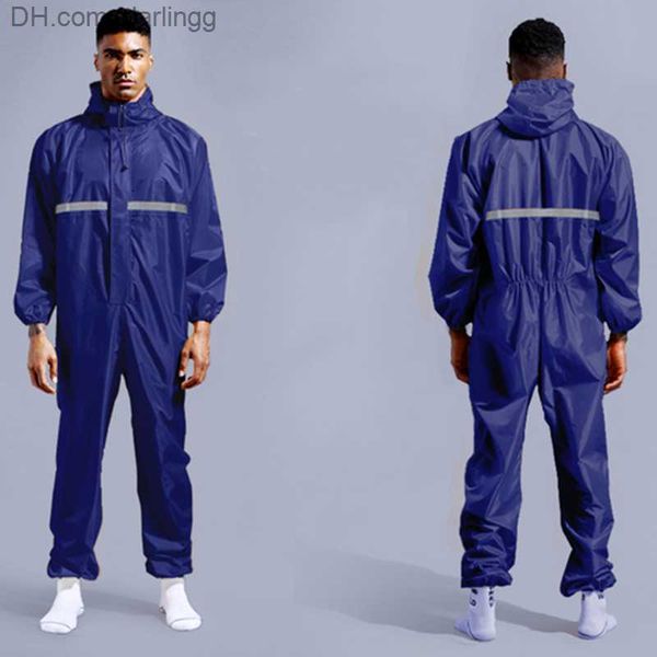 conjoined raincoat coverall hat oil-resistant work safety biker men's raincoat rain cover jacket impermeables waterproof suit q230824
conjoined raincoat coverall hat oil-resistant work safety biker men's raincoat rain cover jacket impermeables waterproof suit q230824