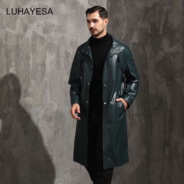 men's jackets luhayesa long green autumn sheepskin leather clothing 100 genuine overcoat male formal casual slim coats 230824, Black;brown
men's jackets luhayesa long green autumn sheepskin leather clothing 100 genuine overcoat male formal casual slim coats 230824, Black;brown